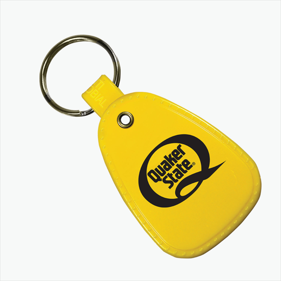 Antimicrobial Western Saddle Key Tag