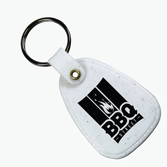 Antimicrobial Western Saddle Key Tag