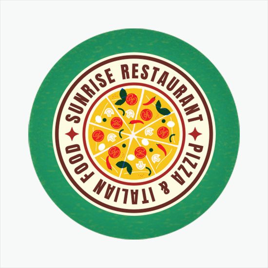 Antimicrobial Plastic Token - Full Color