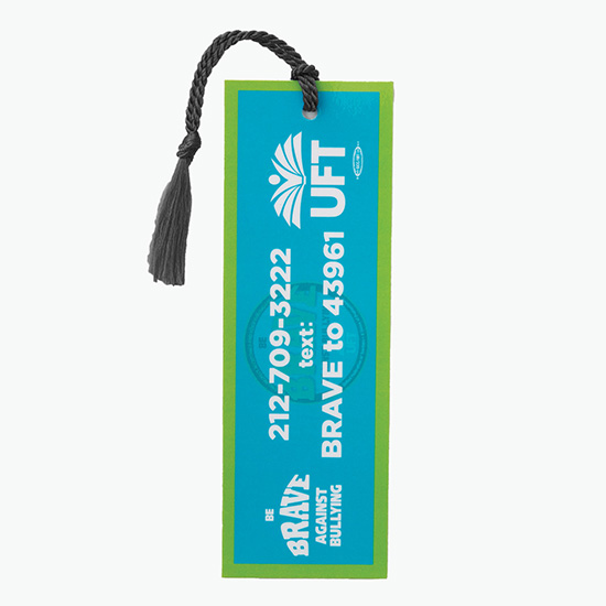 Tassel Bookmark - 2 x 6 - 1-Sided