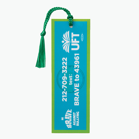 Tassel Bookmark - 2 x 6 - 1-Sided