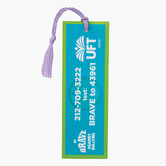 Tassel Bookmark - 2 x 6 - 1-Sided