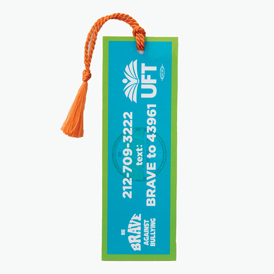 Tassel Bookmark - 2 x 6 - 1-Sided