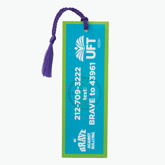 Tassel Bookmark - 2 x 6 - 1-Sided