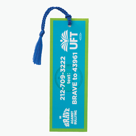 Tassel Bookmark - 2 x 6 - 1-Sided