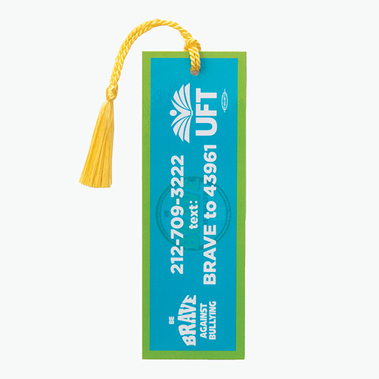 Tassel Bookmark - 2 x 6 - 1-Sided