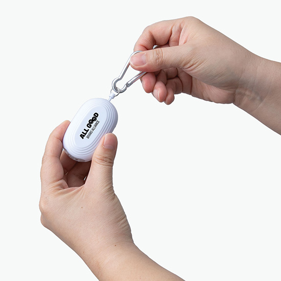 AlertPod Personal Safety Alarm Keychain