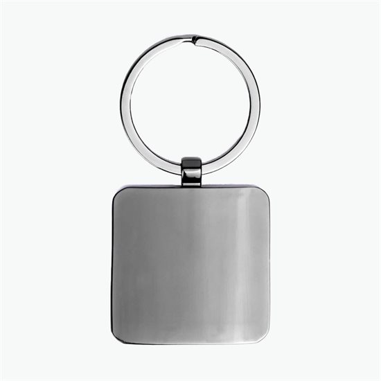 Bolton Square Wood Keychain
