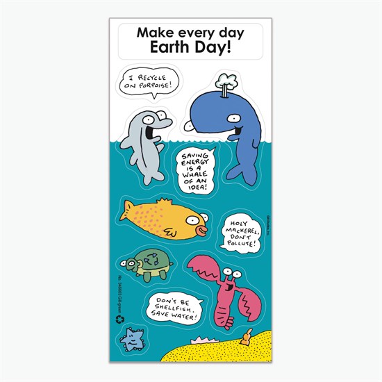 Children's Sticker Sheets - ECO Ocean Animals