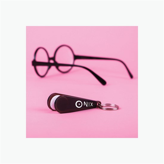 Opty Eye Glass Cleaner Keychain