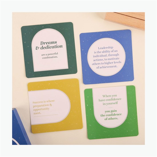 Renewal Affirmation Cards with Stand - Full Color