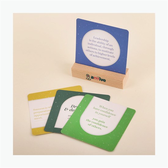 Renewal Affirmation Cards with Stand - Full Color