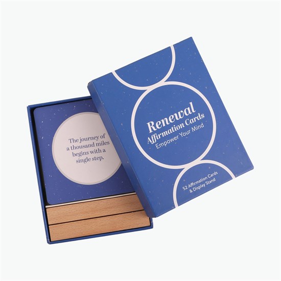 Renewal Affirmation Cards with Stand - Full Color