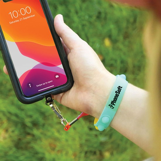 Pop-It Phone Wristlet and Key Holder