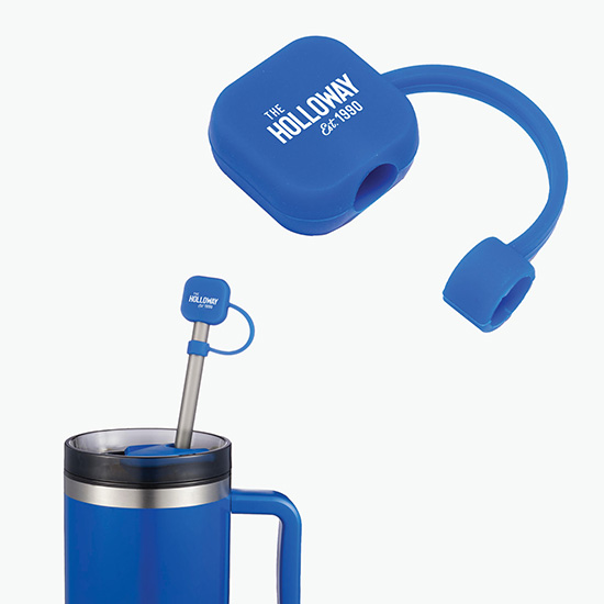 Square Silicone Straw Topper