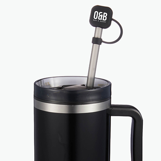 Square Silicone Straw Topper