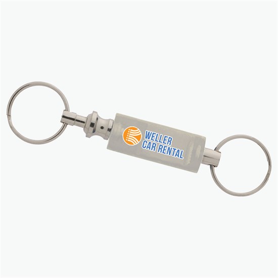 Valet Key Separator Keychain - Full Color