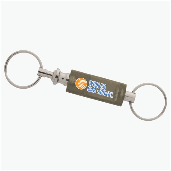 Valet Key Separator Keychain - Full Color