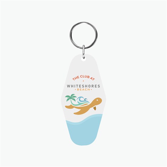 Full Color Acrylic Motel Key Tag