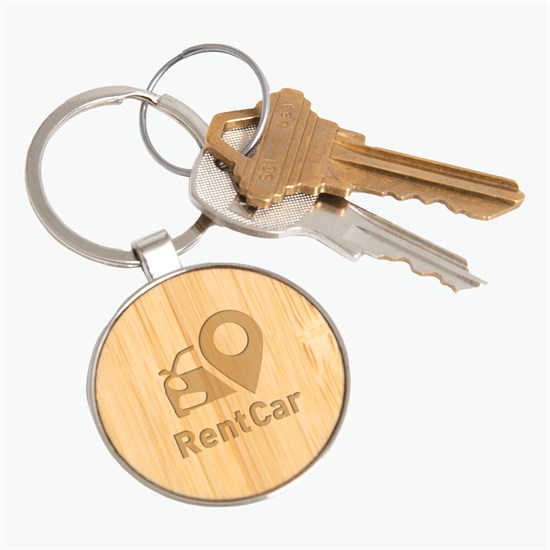 Jocelyn Bamboo Key Tag