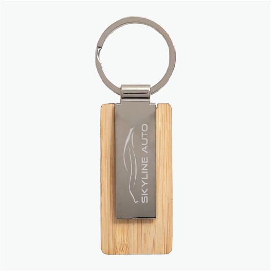 Weston Bamboo Key Tag