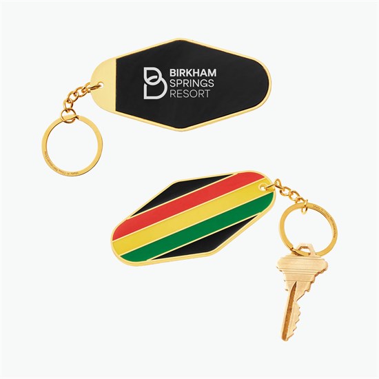 Juneteenth Event Metal Keychain