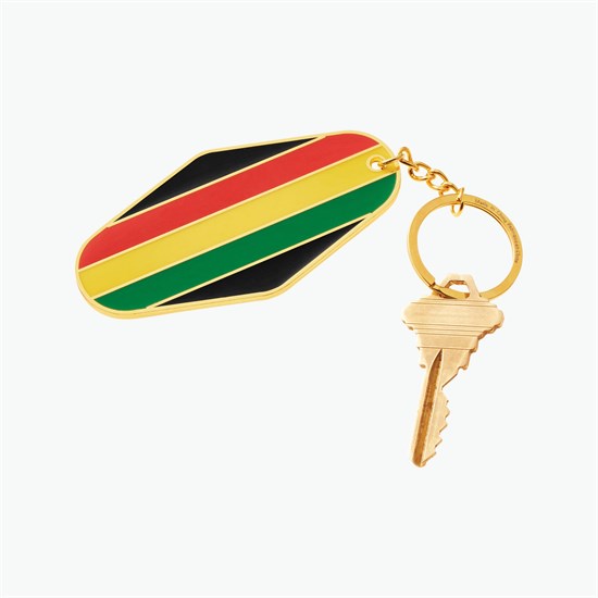 Juneteenth Event Metal Keychain