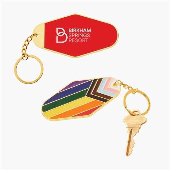 Pride Event Metal Keychain - 24-Hour Production
