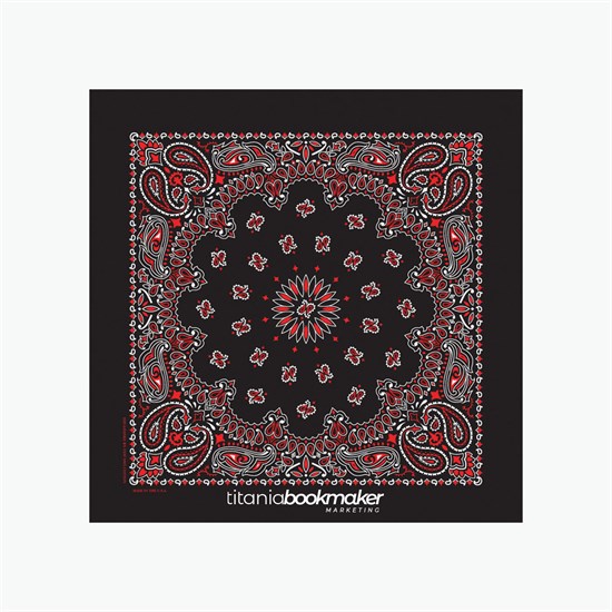 22 Paisley Print Bandana - USA Made