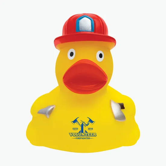 Firefighter Rubber Duck - 24-Hour Production