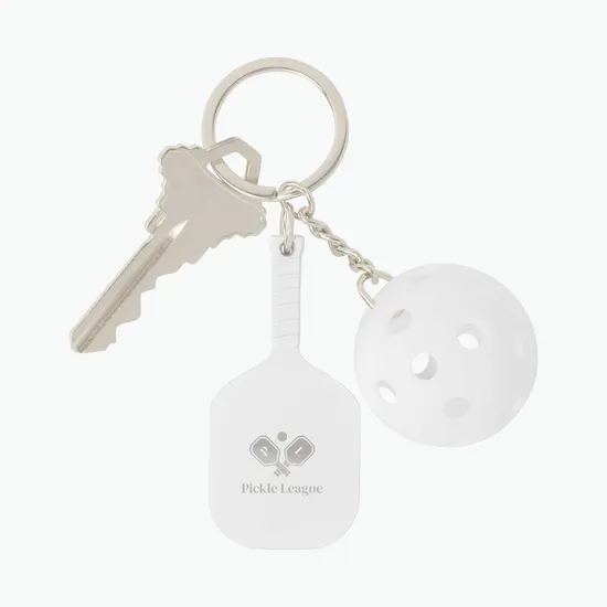 Pickleball Keychain