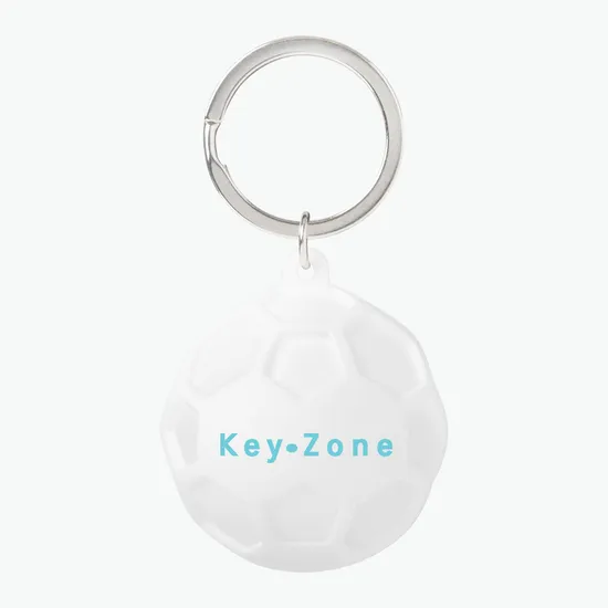Silicone Squish Ball Keychain
