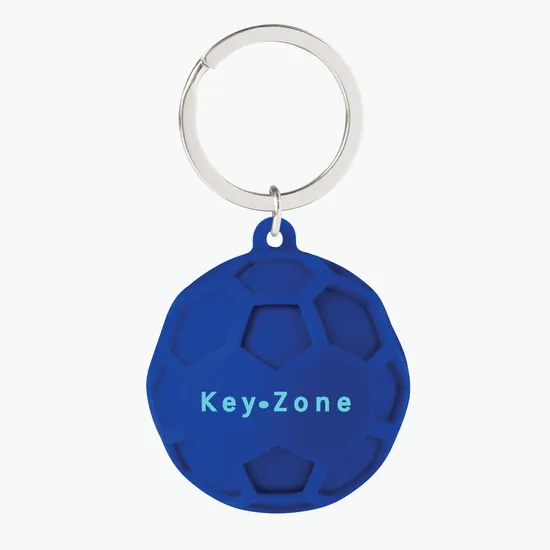 Silicone Squish Ball Keychain