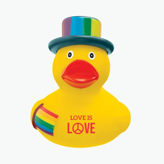 Rainbow Pride Rubber Duck - 24-Hour Production