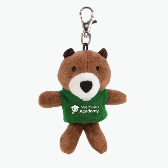Wild Bunch Plush Key Tag