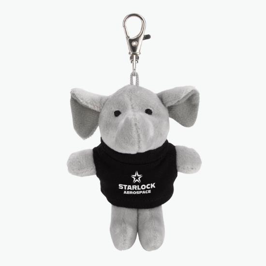 Wild Bunch Plush Key Tag