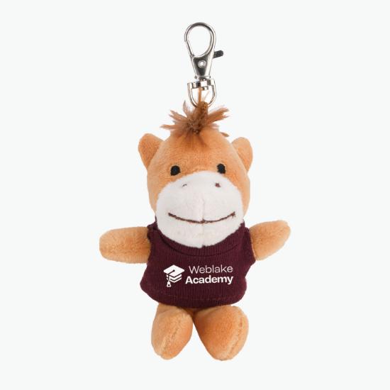 Wild Bunch Plush Key Tag