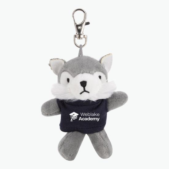 Wild Bunch Plush Key Tag