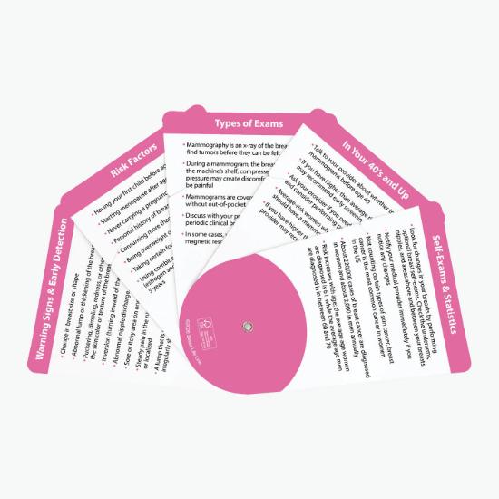 Better Life Folding Fan - Breast Cancer Awareness