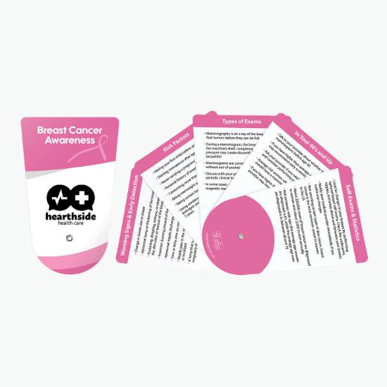 Better Life Folding Fan - Breast Cancer Awareness