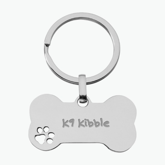 Pet Bone Shape Keychain - 24-Hour Production