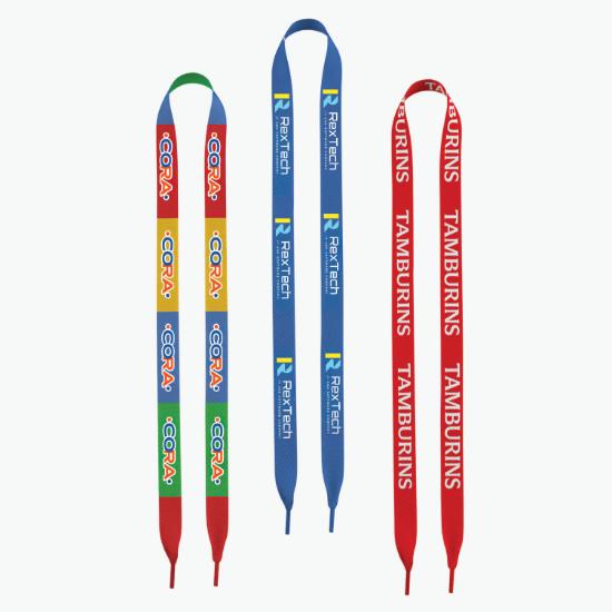 3/4 Waffle Weave Full Color Shoelaces - 36 Child Size