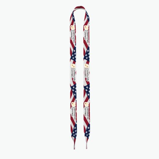 3/4 Waffle Weave Full Color Shoelaces - 36 Child Size