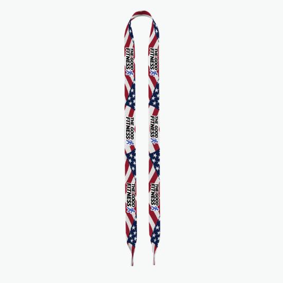 3/4 Waffle Weave Full Color Shoelaces - 45 Adult Size