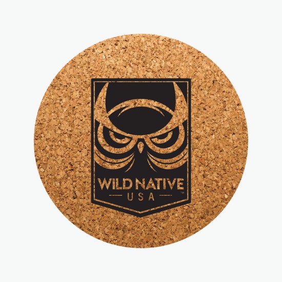Cork Coaster - Round - 24-Hour Production