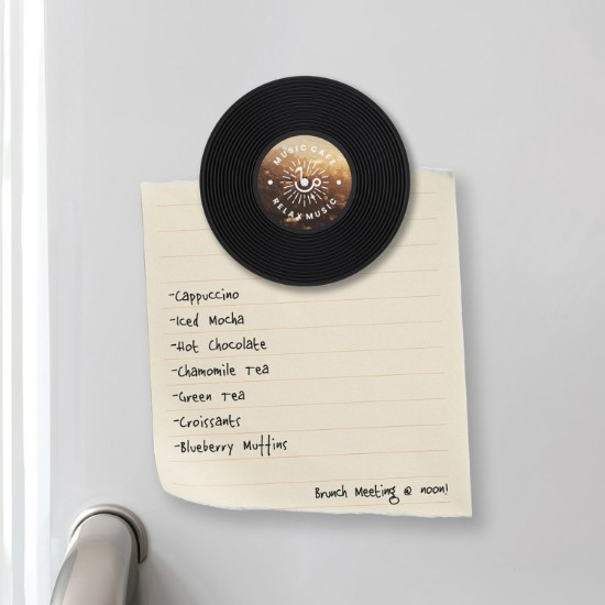 Vintage Record Magnet