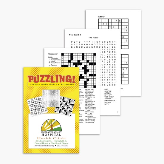 Puzzling Activity Book