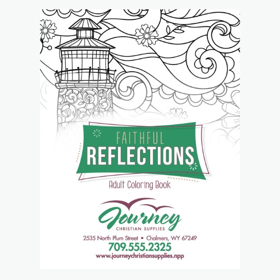 Faithful Reflections Adult Coloring Book