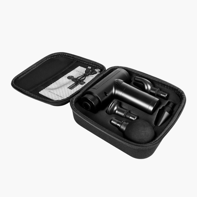 FlexRelief 4-in-1 Massage Gun with Travel Case