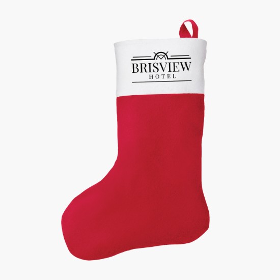 Felt Holiday Christmas Stocking